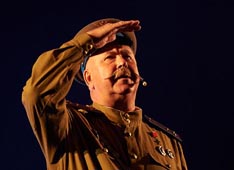 Журавлев А.Е. Командир дивизии Мещеряков — «Небо. Родина. Любовь» по мотивам советских военных фильмов